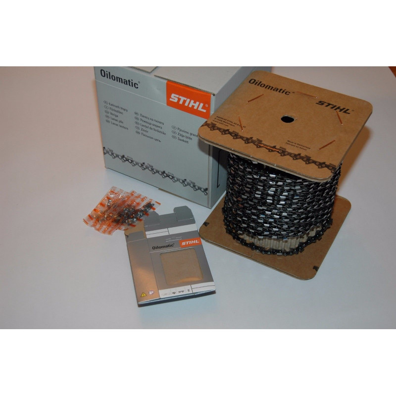 ROULEAU DE CHAINE 100 PIEDS RAPID SUPER, PAS DE .404" ,JAUGE DE 0,6" ,1840 ENTRAINEURS STIHL ROULEAU DE CHAINE 100 PIEDS RAPID SUPER, PAS DE .404" ,JAUGE DE 0,6" ,1840 ENTRAINEURS STIHL