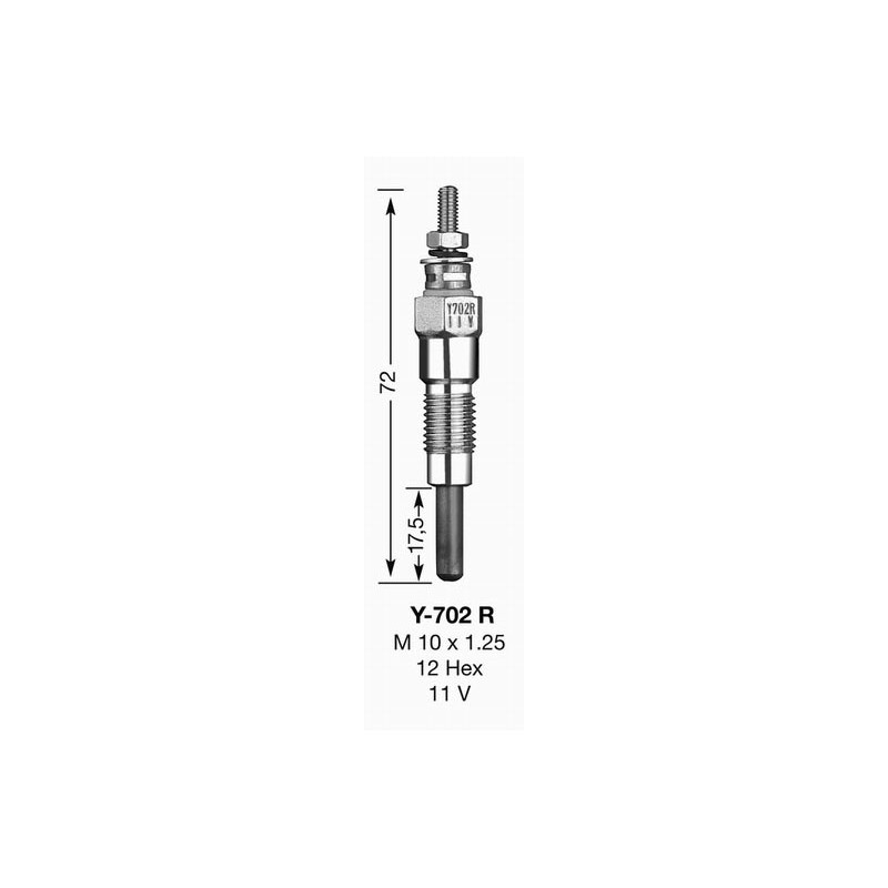 GLOW PLUG Y702R UT