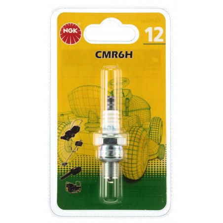 VELA CMR6HBL BL1MTCNO12 BLISTER NGK - NGK - Vela y supresor - Jardinaffaires 