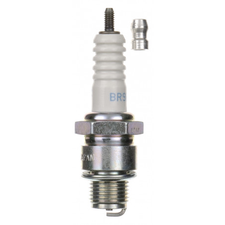 BR9HS OLIVE REMOVABLE CANDLE NGK - NGK - Candle and suppressor - Jardinaffaires 