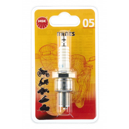 CANDLE BR8ESBL BL12RNO5 BLISTER NGK - NGK - Candle and suppressor - Jardinaffaires 