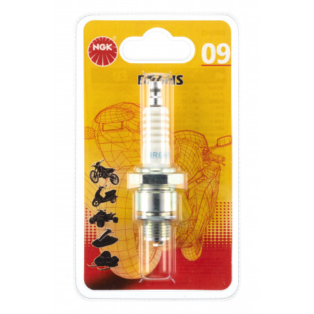 BOUGIE BR6HSBL BL12RNO9 BLISTER NGK - NGK - Bougie et antiparasite - Jardin Affaires