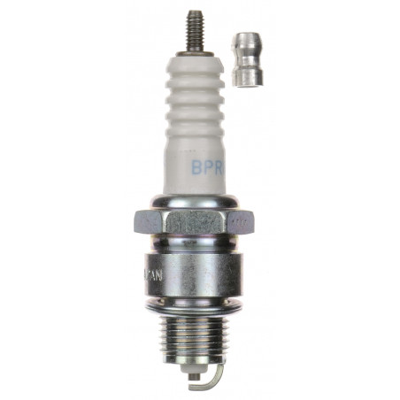 Candle BPR8HS removable olive UT - NGK - Candle and suppressor - Jardinaffaires 