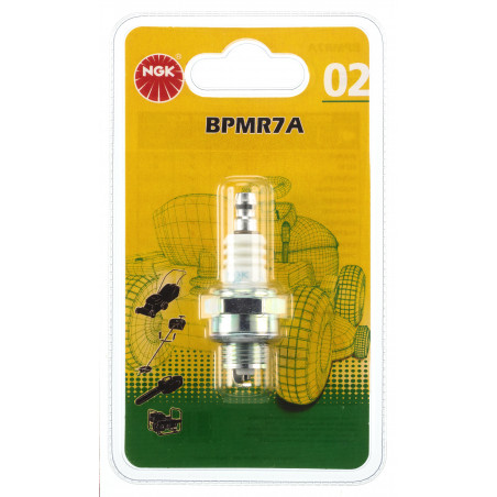 BOUGIE BPMR7ABL BL1MTCNO2 BLISTER NGK - NGK - Bougie et antiparasite - Jardin Affaires
