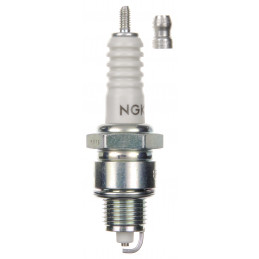 BP4HS REMOVABLE OLIVE CANDLE NGK - NGK - Candle and suppressor - Jardinaffaires 