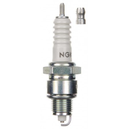 BP4HS REMOVABLE OLIVE CANDLE NGK - NGK - Candle and suppressor - Jardinaffaires 