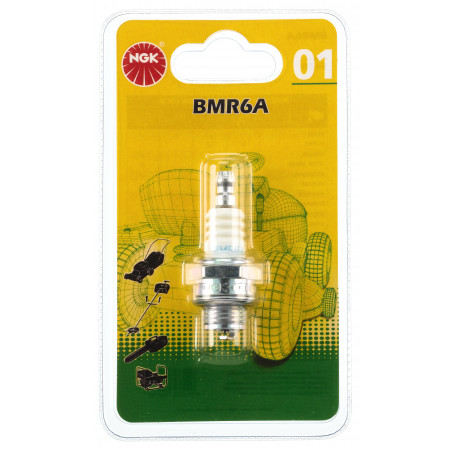 KERZE BMR6ABL BL1MTCNO1 BLISTER NGK - NGK - Kerze und Unterdrücker - Jardinaffaires 