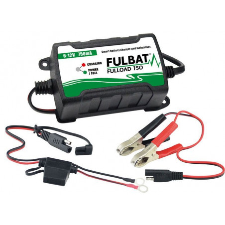 Ladegerät Fullload 750 – 0,75 Ah FULBAT – FULBAT – Batterieladegerät – Gartengeschäft 