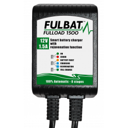 Cargador de baterías Fulbat 750503 12V 1.5Ah - FULBAT - Cargador de baterías - Negocios de Jardín 
