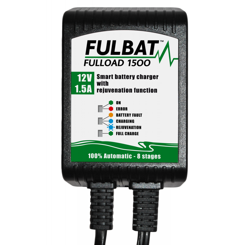 Cargador de batería Fulbat 750503 12V 1.5Ah