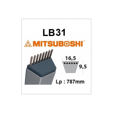 Gürtel LB31 MITSUBOSHI