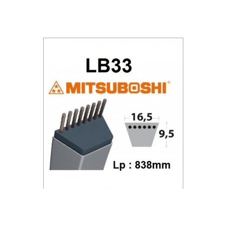 Cinto LB33 MITSUBOSHI - MITSUBOSHI - Cinto Mitsuboshi - Garden Business 