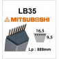Gürtel LB35 MITSUBOSHI
