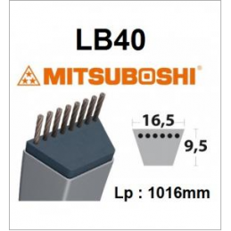 LB40 MITSUBOSHI Gürtel - MITSUBOSHI - Mitsuboshi Gürtel - Gartengeschäft 