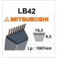 MITSUBOSHI LB42 Belt