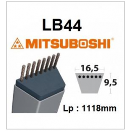 Courroie LB44 MITSUBOSHI - MITSUBOSHI - Courroie tondeuse - Jardin Affaires