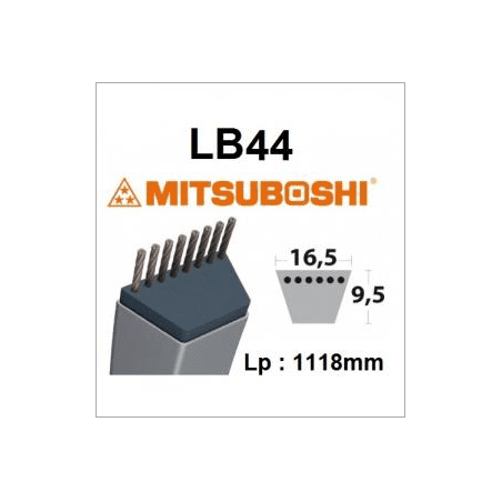 LB44 MITSUBOSHI -Gürtel - MITSUBOSHI - Mitsuboshi-Gürtel - Gartengeschäft 