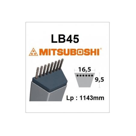 Gürtel LB45 MITSUBOSHI
