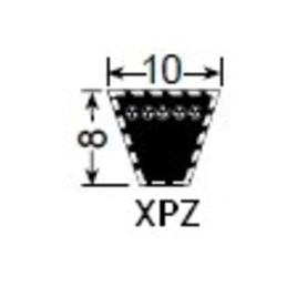 Courroie de transmission XPZ625Lp pour scarificateur Pilote 88-GGP - GGP - Courroie d'origine - Jardin Affaires 
