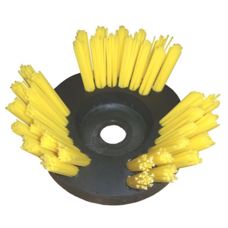Brosse douce de désherbage en fils rislan pour débroussailleuse - DS - Disque & Brosse désherbage - Jardin Affaires