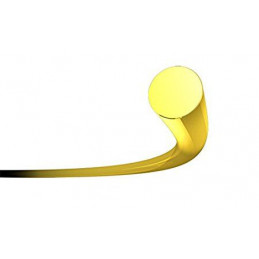 Linha de roçadeira redonda amarela 2,4mm 180m 90159E OREGON