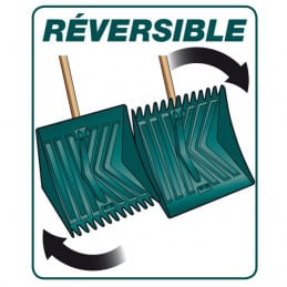 LEBORGNE Polypelle 42 cm manche bois - LEBORGNE - Déneigement - Jardin Affaires
