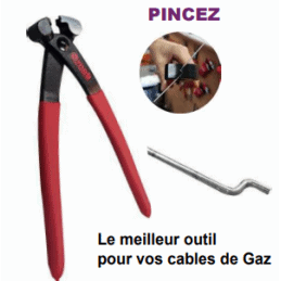 Pince en Z pour commande de gaz - JARDIN AFFAIRES - Entretenir le jardin - Jardin Affaires 