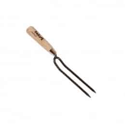 POLET Tenedor desmalezado manual 2 púas Em madera