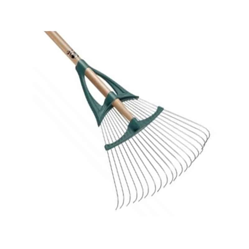 LEBORGNE Grasharker Xfil mosverwijderaar 20 tanden Houten steel 1,50 m