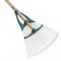 LEBORGNE Grasharker Xfil mosverwijderaar 20 tanden Houten steel 1,50 m