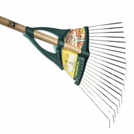 LEBORGNE Balai à gazon Xfil dents plate 20 dents Em bois 1m50 - LEBORGNE - Balai à gazon - Jardin Affaires