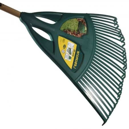 LEBORGNE Balai à gazon XL 27 dents Em bois 1m50 - LEBORGNE - Balai à gazon - Jardin Affaires
