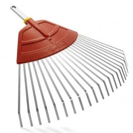 WOLF Rasenbesen 22 Flachzähne 45 cm Multi Star UFM - OUTILS WOLF - Bodenbearbeitung - Gartengeschäft 