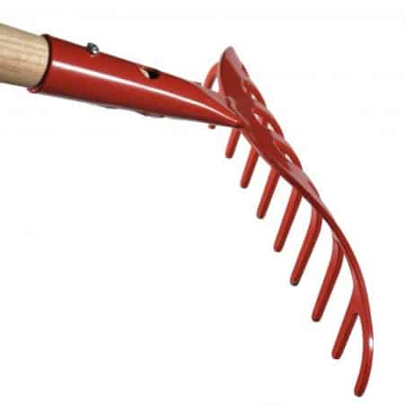 POLET Rateau à fleurs 10 dents acier Em bois 1m50 - POLET - Râteau de jardin - Jardin Affaires