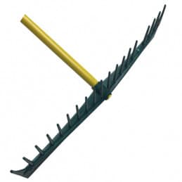 Râteau polymère 60 cm Duopro Em 180 Leborgne - LEBORGNE - Râteau de jardin - Jardin Affaires