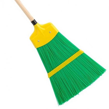 Balai de voirie poils polymères manche 130 cm - LEBORGNE - LEBORGNE - Balai et brosse - Jardin Affaires