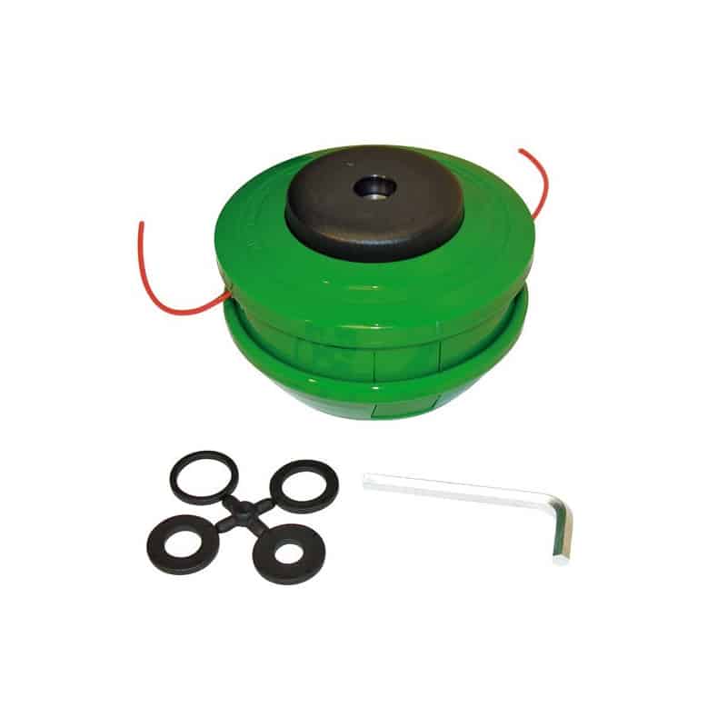 Cabezal de desbrozadora semiautomático o manual 2 hilos universal