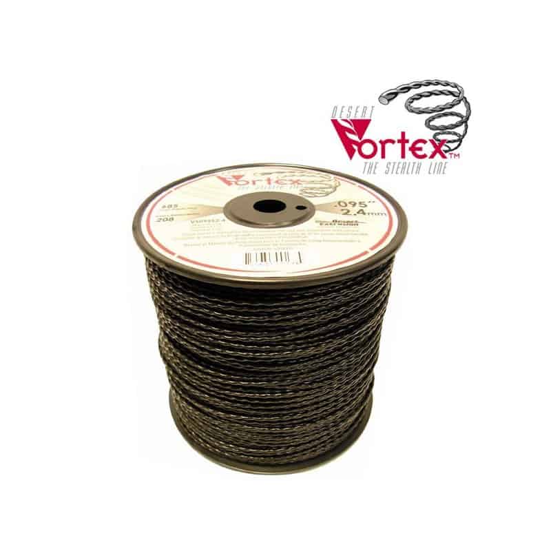 Fil nylon vortex Ø 3 mm pour débroussailleuse en bobine de 131 mètres