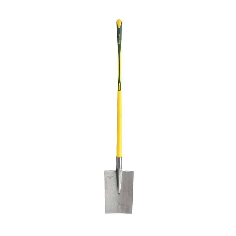 Gepolijste Senlis-spade 28 cm met Novagrip appelhout steel LEBORGNE
