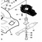 Mulch maaiblad 53cm HUSQVARNA - MC CULLOCH - JONSERED - CRAFTSMAN 406712 - 165833 - 159267 - 175052 - 199377