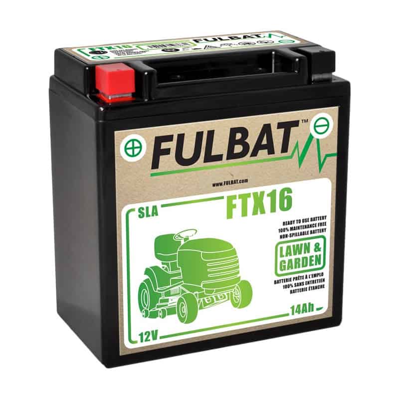 Batteria per trattorino FTX 16 Fulbat 550763 14.7Ah e 12V