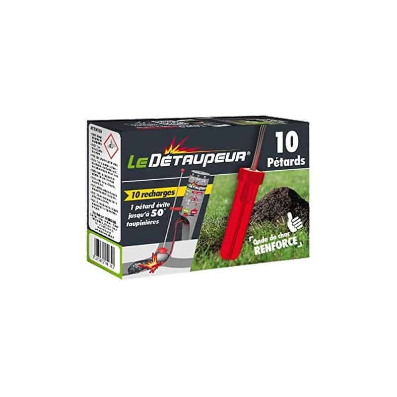 Trappola per talpe Le Detaupeur ricarica da 10 petardi Trappola per talpe Le Detaupeur ricarica da 10 petardi
