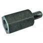 Adapter voor bosmaaier kop 10x1.50 Mannelijk/Vrouwelijk, linkse draad