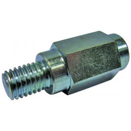 Adaptador para cabeça de roçadora Kubota e Kaaz 10x100 Macho/Fêmea - JARDIN AFFAIRES - Acessórios de cabeça e arame - Jardim