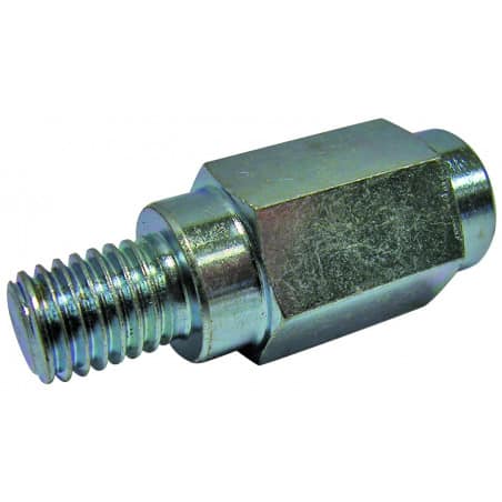 Adaptador para cabeça de roçadora Kubota e Kaaz 10x100 Macho/Fêmea