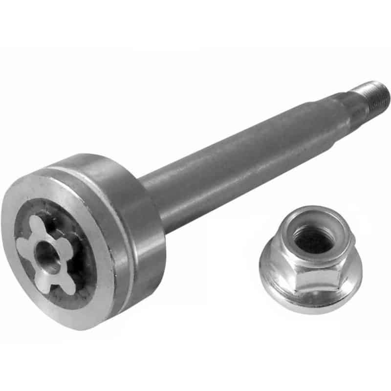 Eje de cojinete para tractor cortacésped Husqvarna, Mc Culloch, Bestgreen, Jonsered, Bernard Loisirs, Poulan137646, 532137646