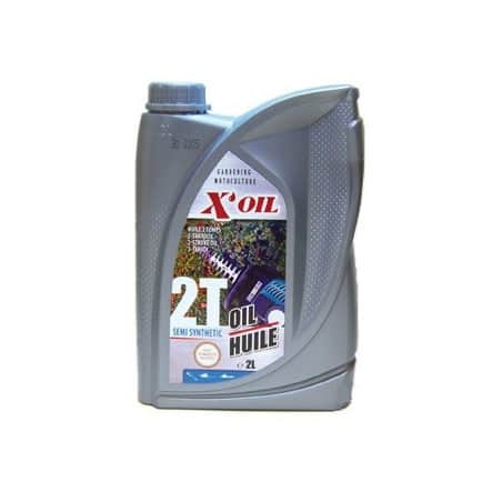 Bidon huile moteur 2 temps semi-synthèse 2 litres - JARDIN AFFAIRES - Lubrifiant & huile - Jardin Affaires 