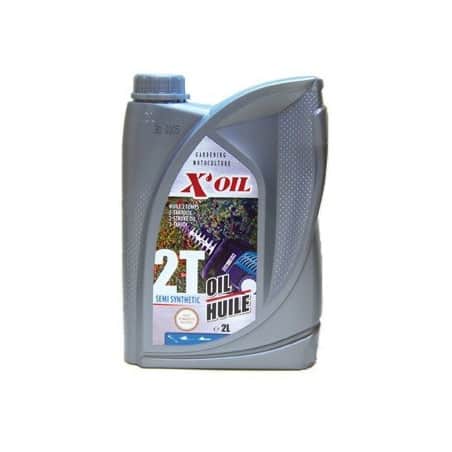 Bidon huile moteur 2 temps semi-synthèse 2 litres