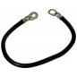 Cavo per collegamento batteria nero con terminali lunghezza 305 mm