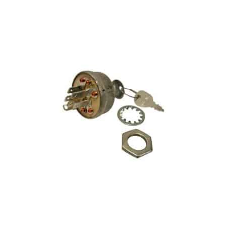 Interruttore a chiave del trattore falciatrice, Mtd, Mastercut, Bianco, Gutbrod, Sentar, 725-1396, 7251396, 925-1396 - JARDIN AF